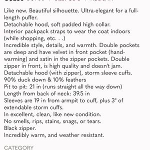 Rudsak Mohi (S) black two-tone velvet puffer, down coat, parka.